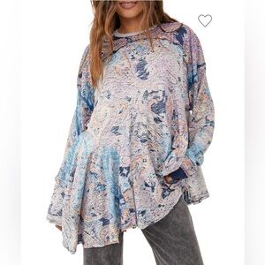 Free People Making Circles in Moroccan Blue